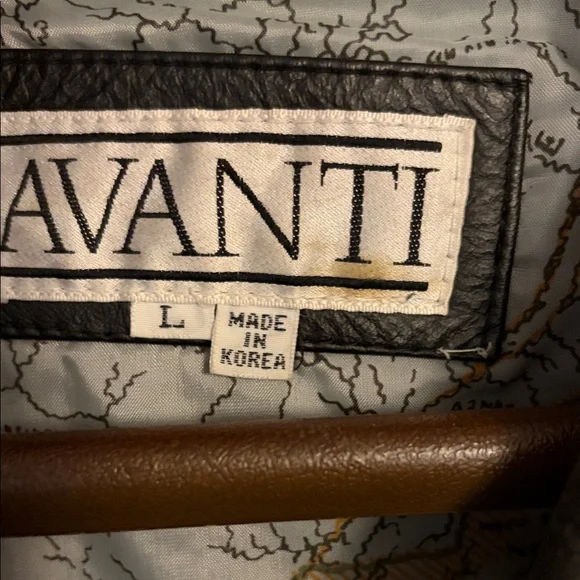 Avanti Black Bomber Jacket - L - Picture 3 of 6